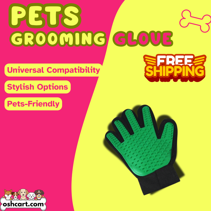 Zylo Pet Grooming Glove