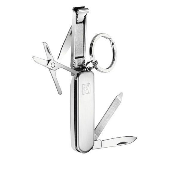 5 in 1 Pocket Multitool Nail Clipper Scissors Blade Stainless Steel