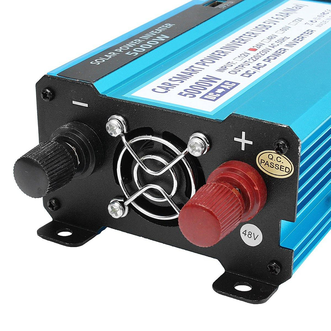 Solar Power Inverter 5000W Peak DC 12/24/48V To AC 220V Modified Sine Wave Converter