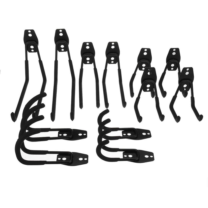 12Pcs Garage Storage Hooks & Hangers Heavy Duty Wall Mount Garage Organizer