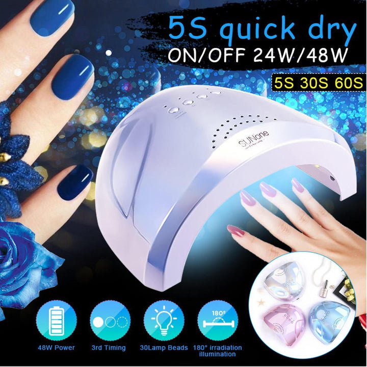 30 LED 48W Nail Light Therapy Induction Nail Dryer Machine