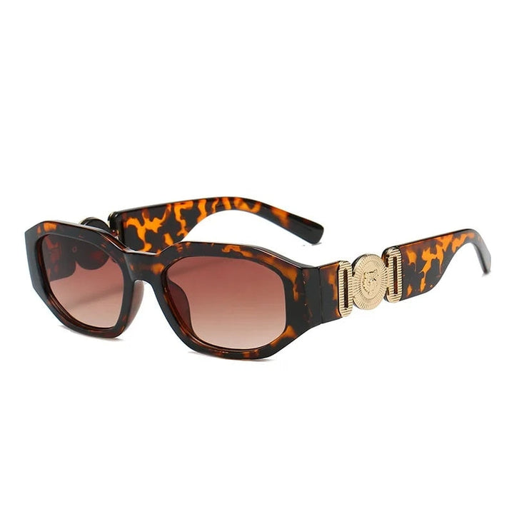 Chic Rectangle UV400 Sunglasses – Unisex Vintage-Inspired Travel Shades