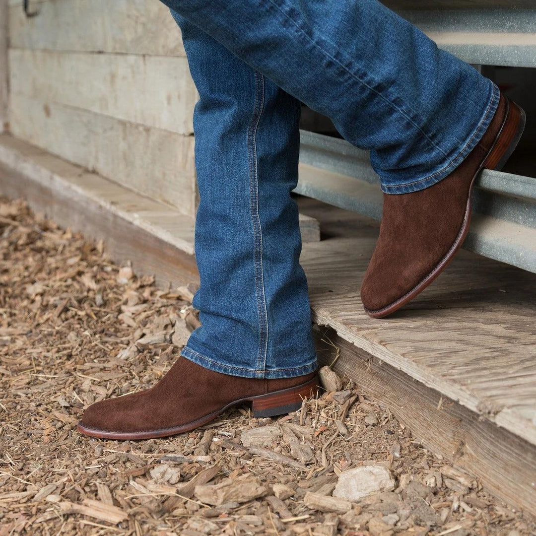 Low-heeled 38-48 Simple Suede Men's Boots