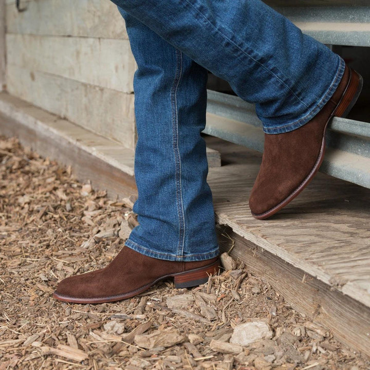 Low-heeled 38-48 Simple Suede Men's Boots