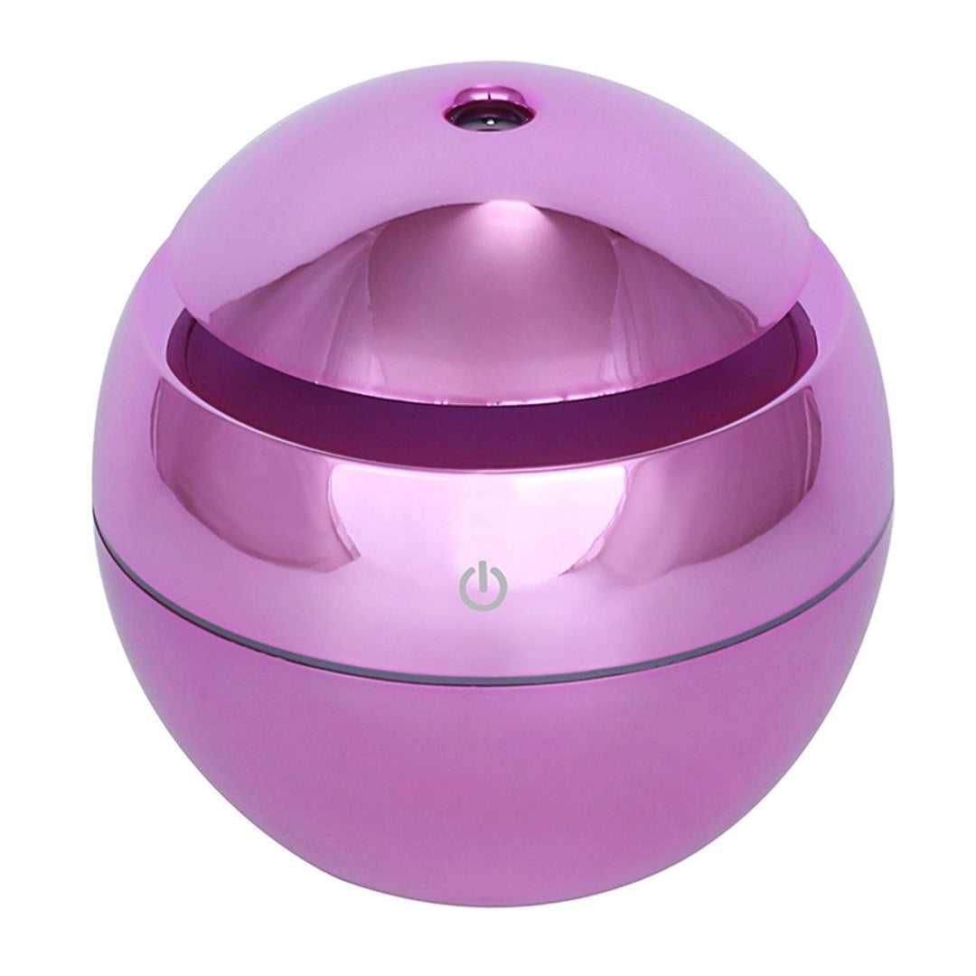 130ML LED Light Ultrasonic Humidifier Aroma Essential Steam Diffuser Air Purifier Home Office USB Charging