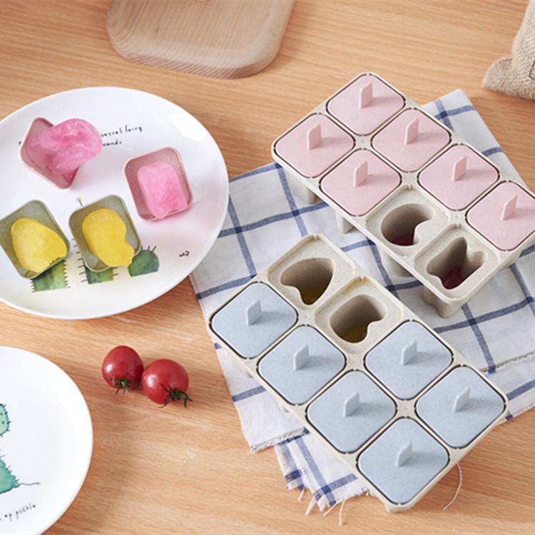 1 Set of 8 Creative Letter Mold Reusable Popsicle Mold Ice Cream Household Popsicle Ice Mold