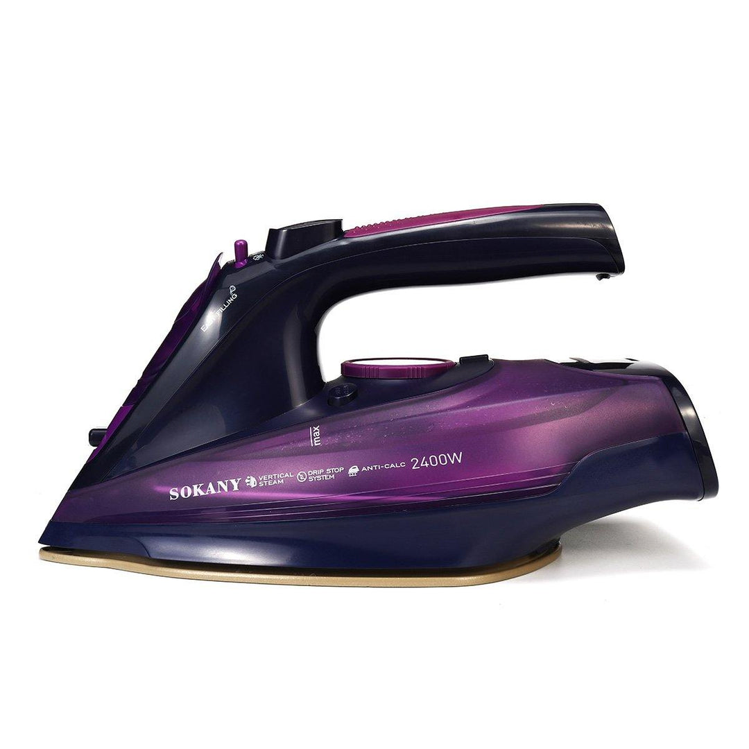 2400W 220V Cordless Steam Iron Multifunction Clothes Docking Station Dry Ironing Industry - MRSLM