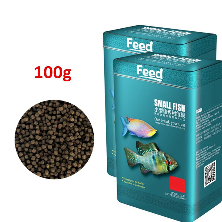 100g/Bag Aquarium Fish Feed Koi Shrimp Feeding Food Nutrition Sinking Pellet Fishing Lure