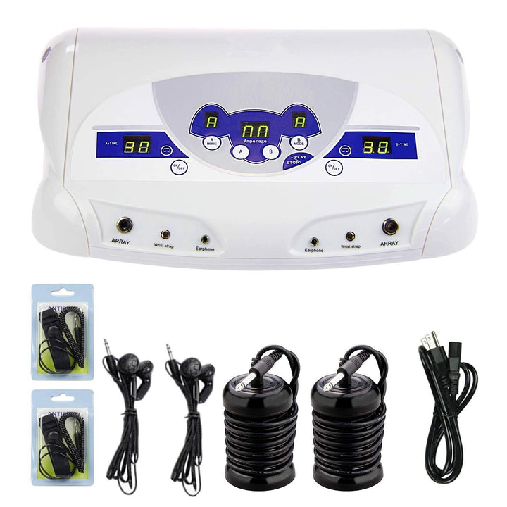 Detox Foot Bath Dual Ionic Cell Relax Spa Massager Machine LCD MP3 Music Player