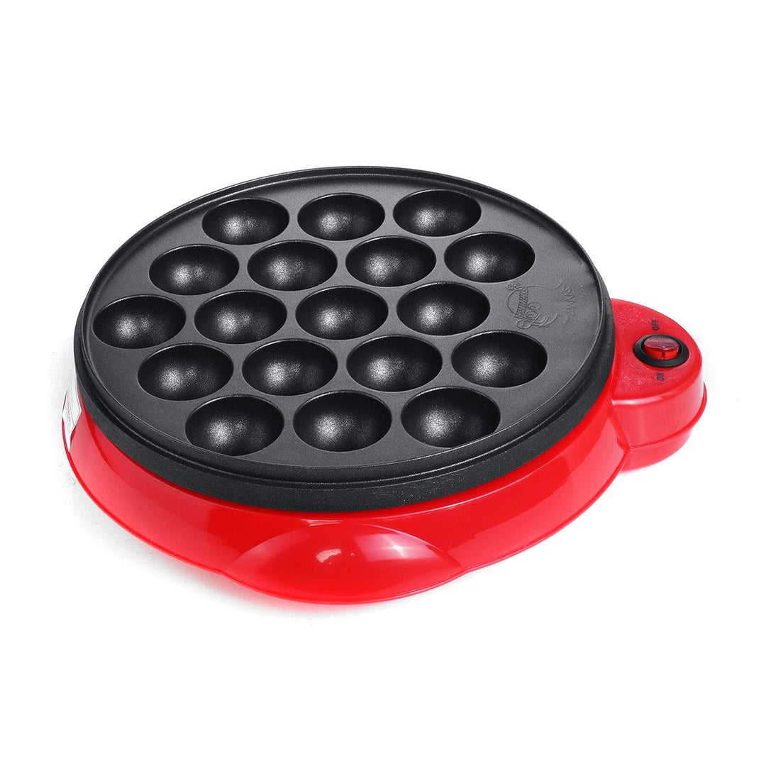 18 Holes Electric Octopus Ball Grill Takoyaki Baking Mould Machine Mini Electric Chibi Maruko Grill Pan