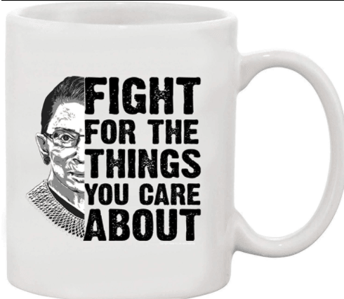 Ruth Bader Ginsburg Ceramic Mug