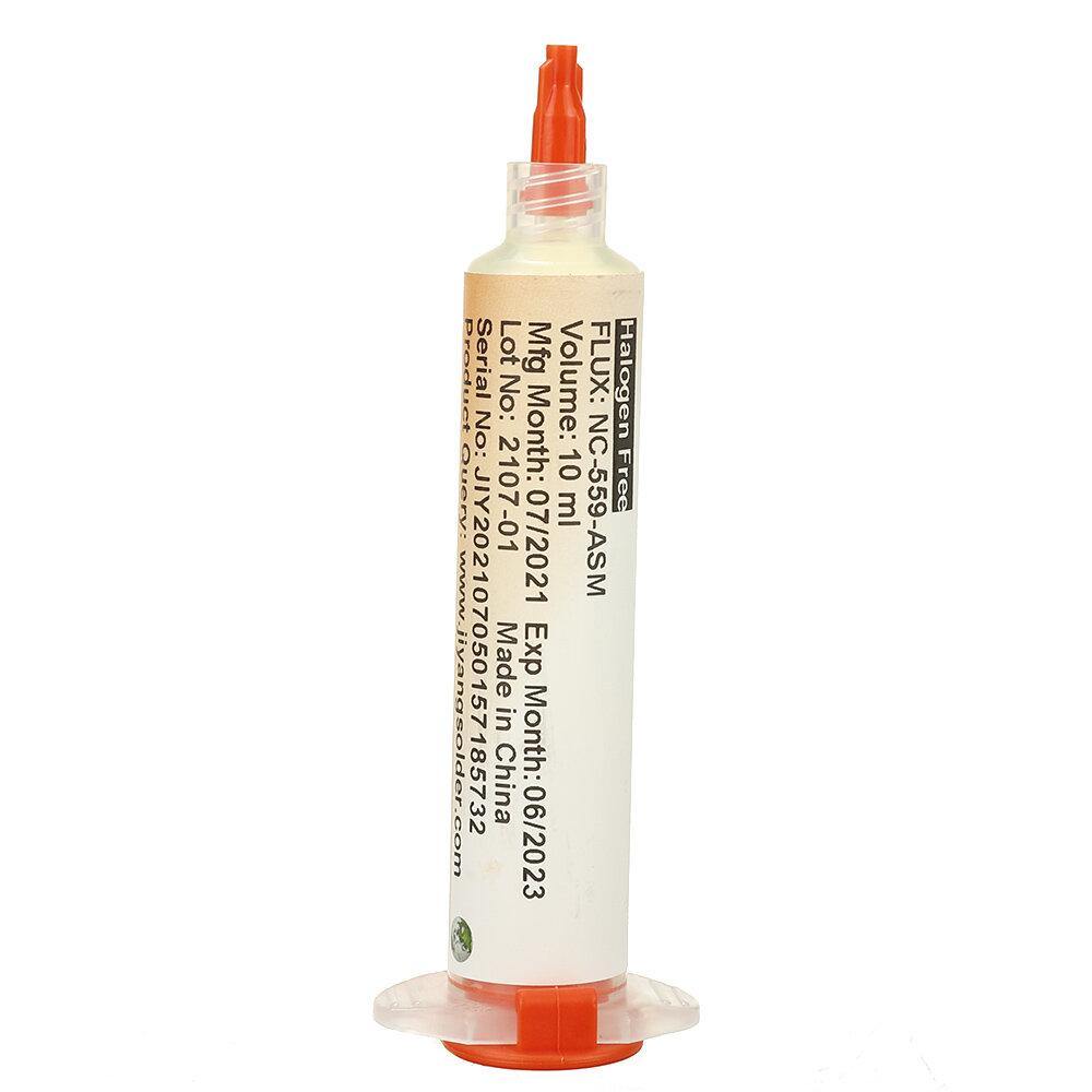 JIYTech 559 Needle Tube Solder Paste is Used for Computer Motherboard Chips, Mobile Phone Chips, CPU Socket Value Balls - MRSLM