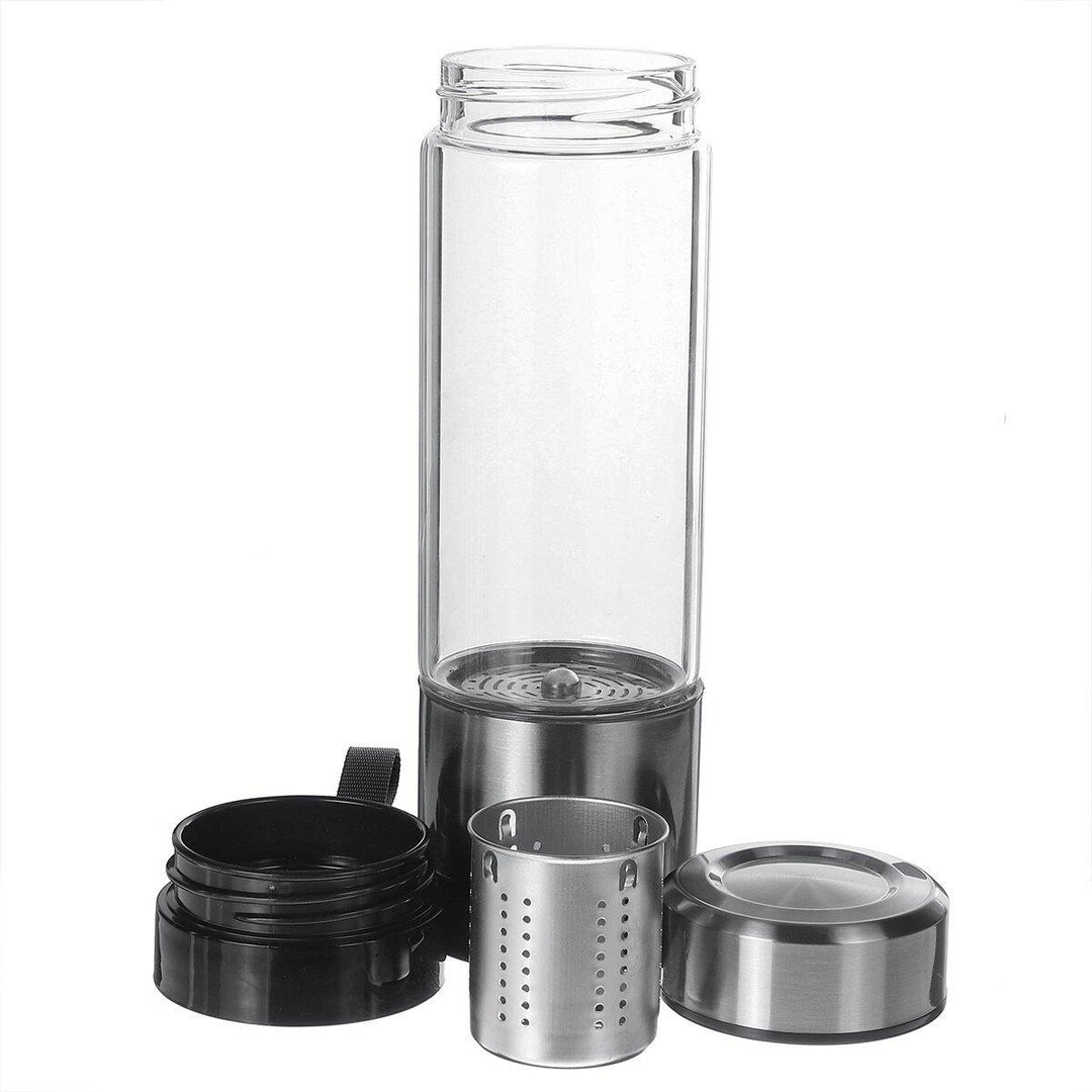 500mL Portable Hydrogen-rich Water Maker Cup Bottle Ionizer Generator Bottle