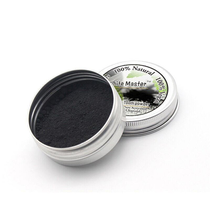 10g  White Maste Activated Carbon Coconut Shell To Tartar Smoke Stain Teeth Whitening Powder