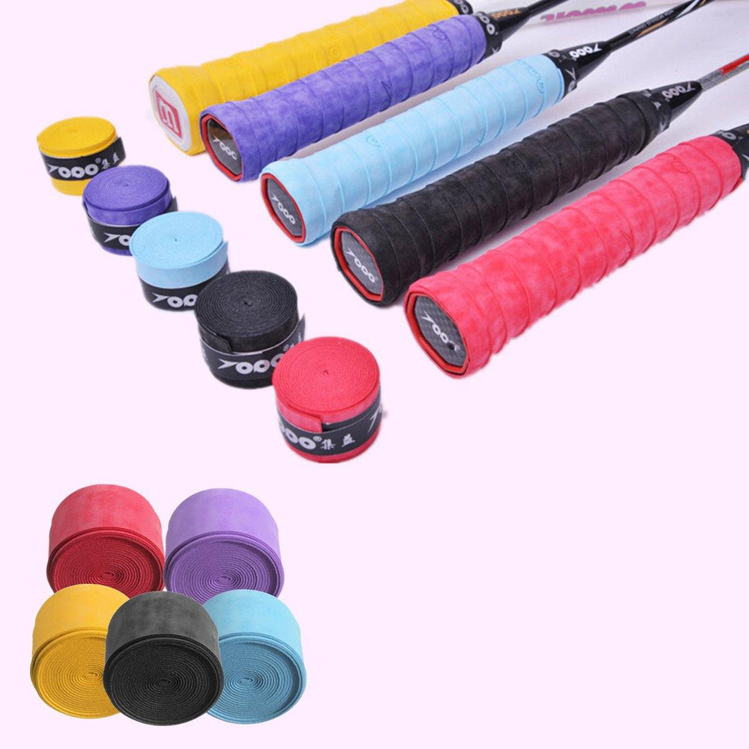 25×1100×0.75mm Anti Slip Tennis Racket Grip Tapes Badminton Racket Grip Tape Squash Tape