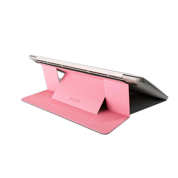 Portable Adjustable Laptop Stand Convenient Folding Laptop Pad Bracket Adhesive Function Tablet Holder - MRSLM