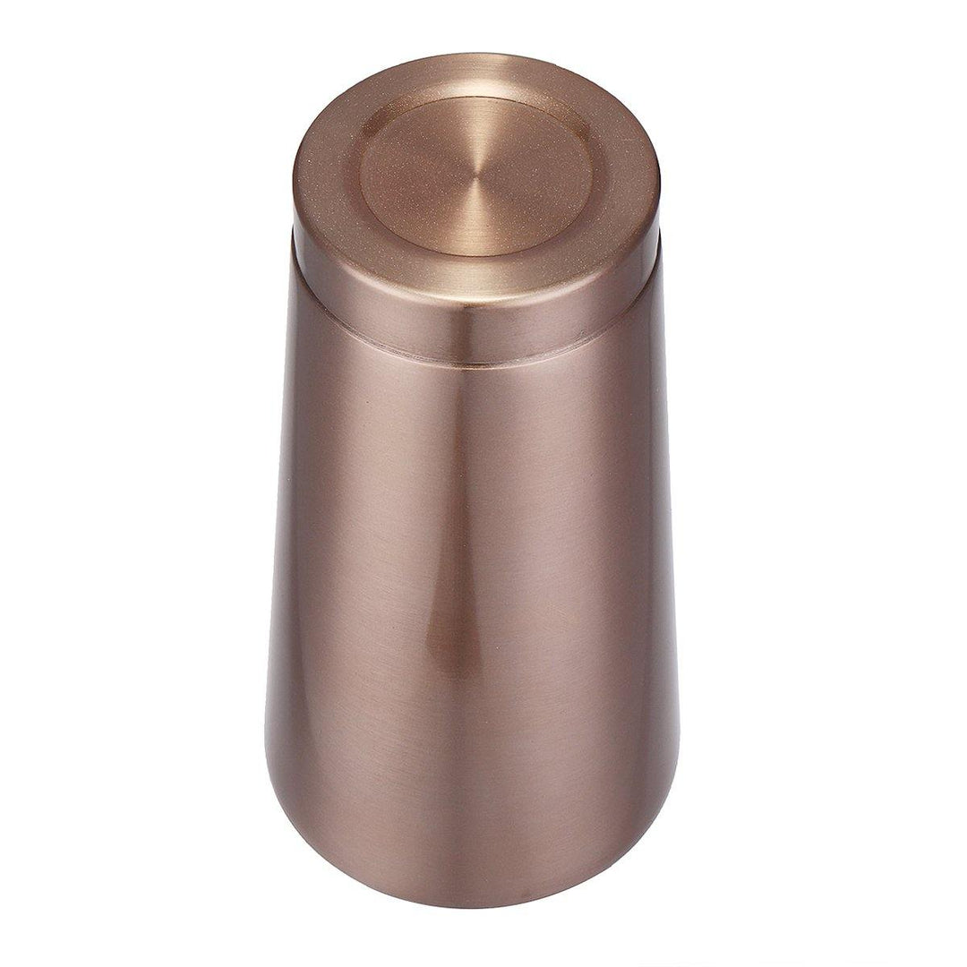 500ml Stainless Steel Mug Portable Home And Office Tumbler Coffee Ice Cup With Drinking Straw