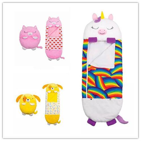 Children Cartoon Unicorn Warm Baby Sleeping Sack Blanket Bag - MRSLM