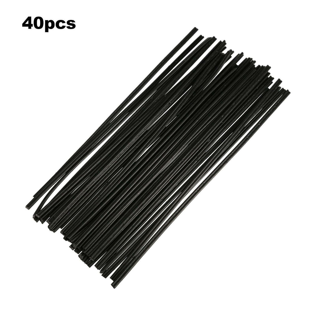 40pcs Plastic Welding Rods for Plastic Welder Gun Hot Air Gun 25cm PP Plastic