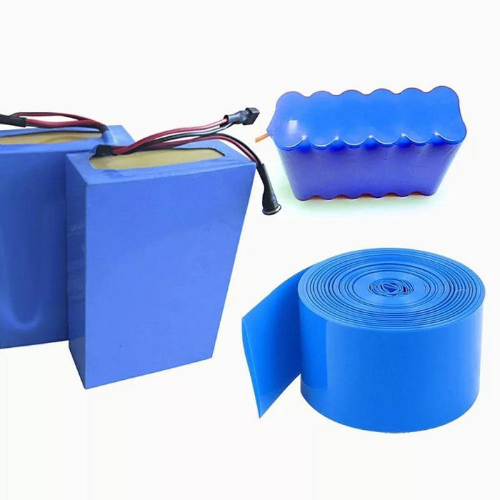 5Pcs 2M 150mm PVC Heat Shrink Tubing Shrink Tube 18650 Battery Shrink Sleeve Insulation Casing Heat shrink Tube - MRSLM