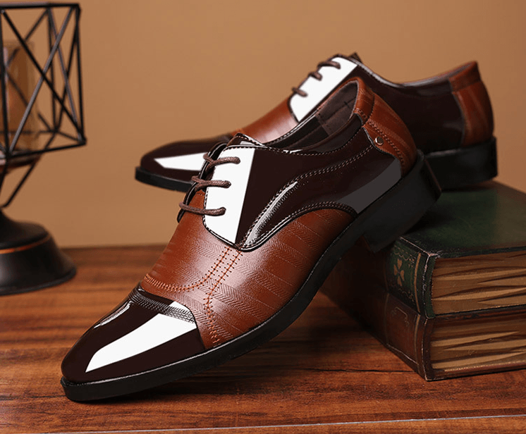 2021 summer new shoes men's business dress large size shoes fashion hundred tower wedding shoes