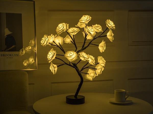 Rose Flower Tree LED Lamp - MRSLM