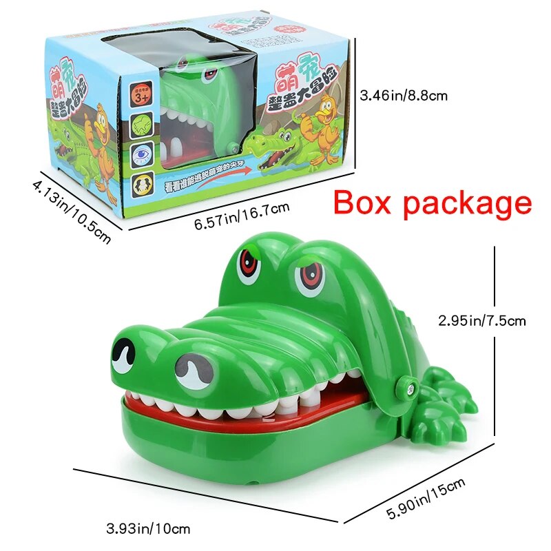 Crocodile Crunch Finger Biting Game: Fun Stress Relief for Kids & Adults