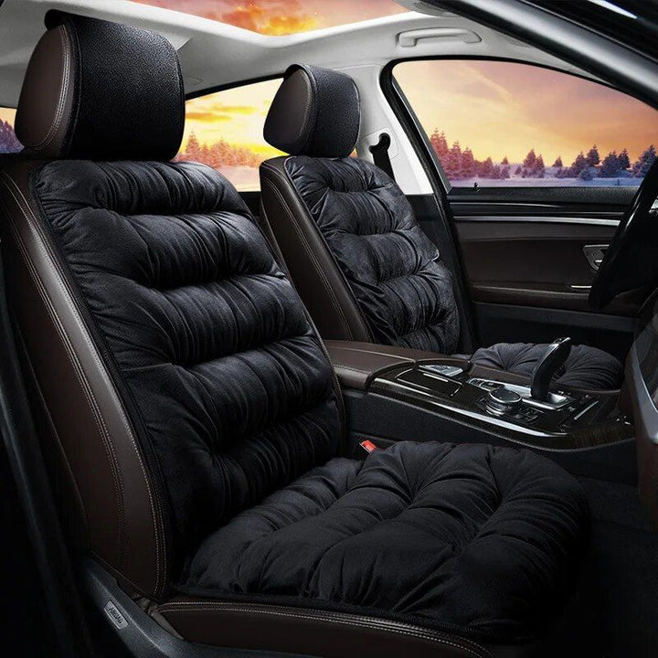 All-Season Plush Fleece Car Seat Cushion