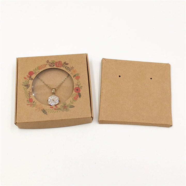 50 pcs/ Set Jewelry Paper Box