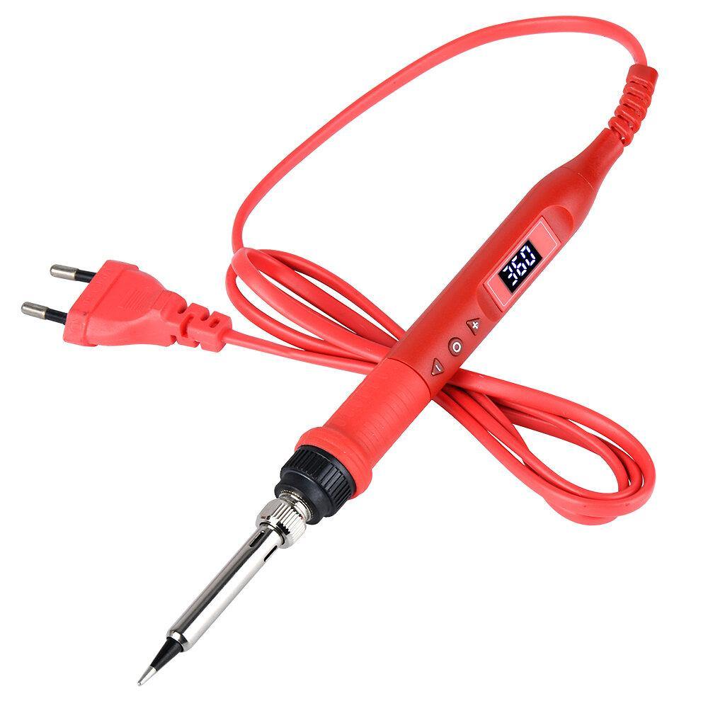 JCD 908U 100W Soldering Iron Tool Kit 220V/110V 180~500‚ÑÉ/356~932‚Ñâ Adjustable Temperature LCD Soldeing Station Welding Repair Tools wiht Soldering Holder Solder Tips