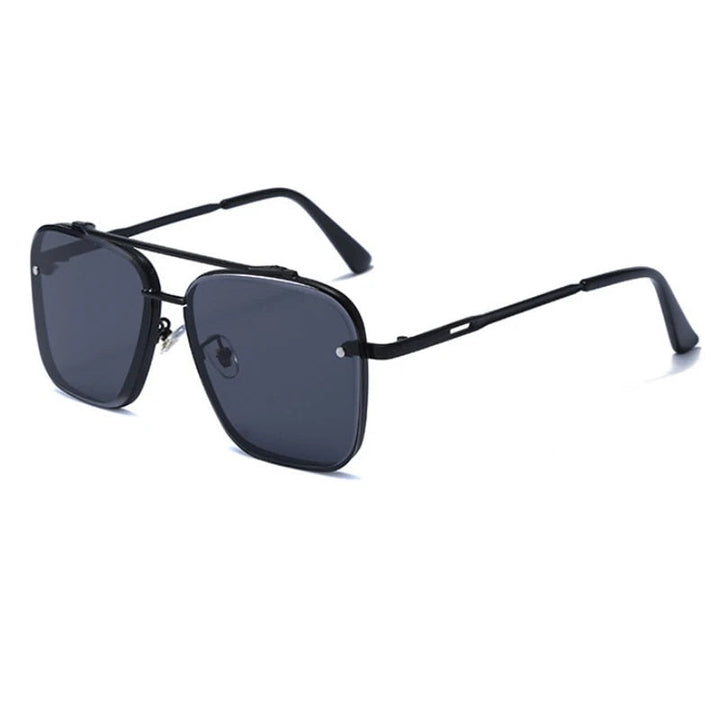 Luxury Gradient Pilot Sunglasses for Men