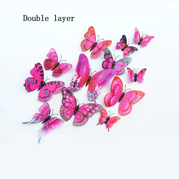 3D Magnet Butterfly Party Decorations