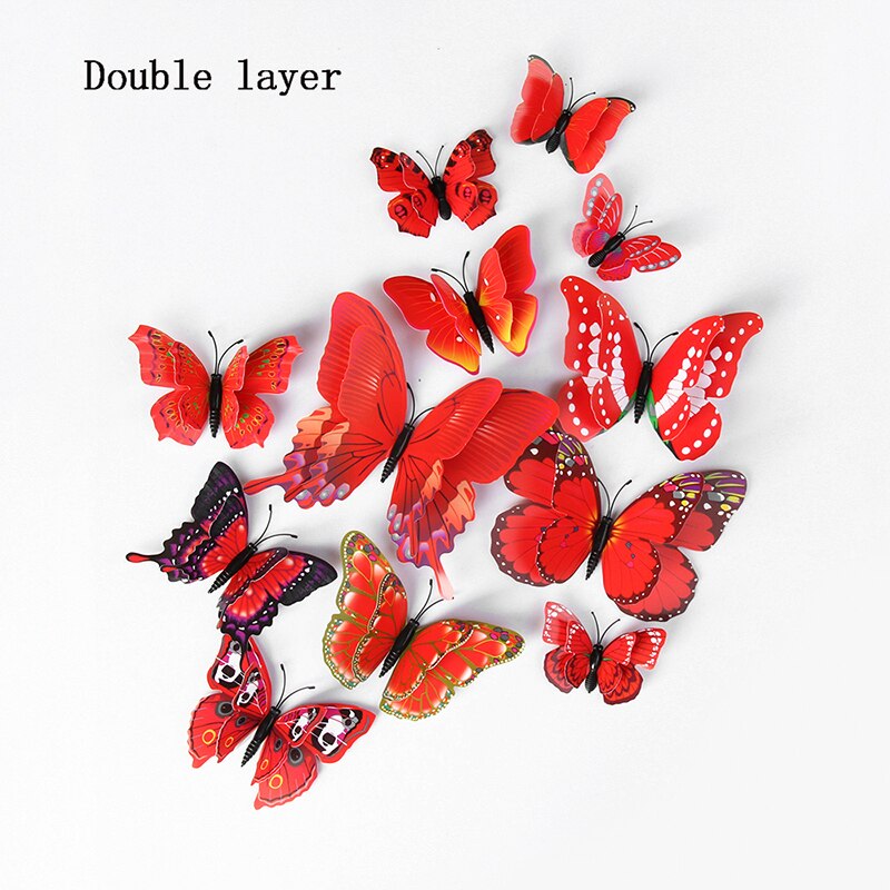 3D Magnet Butterfly Party Decorations