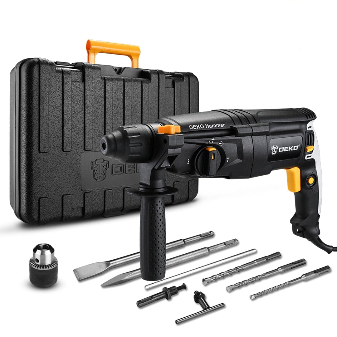 Universal Electric Rotary Hammer with Drill Bits