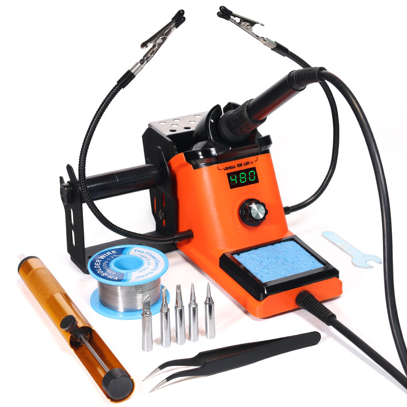 Compact Soldering Kit with Clips