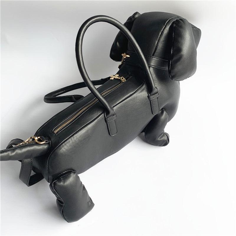 Puppy shape bag shoulder messenger bag