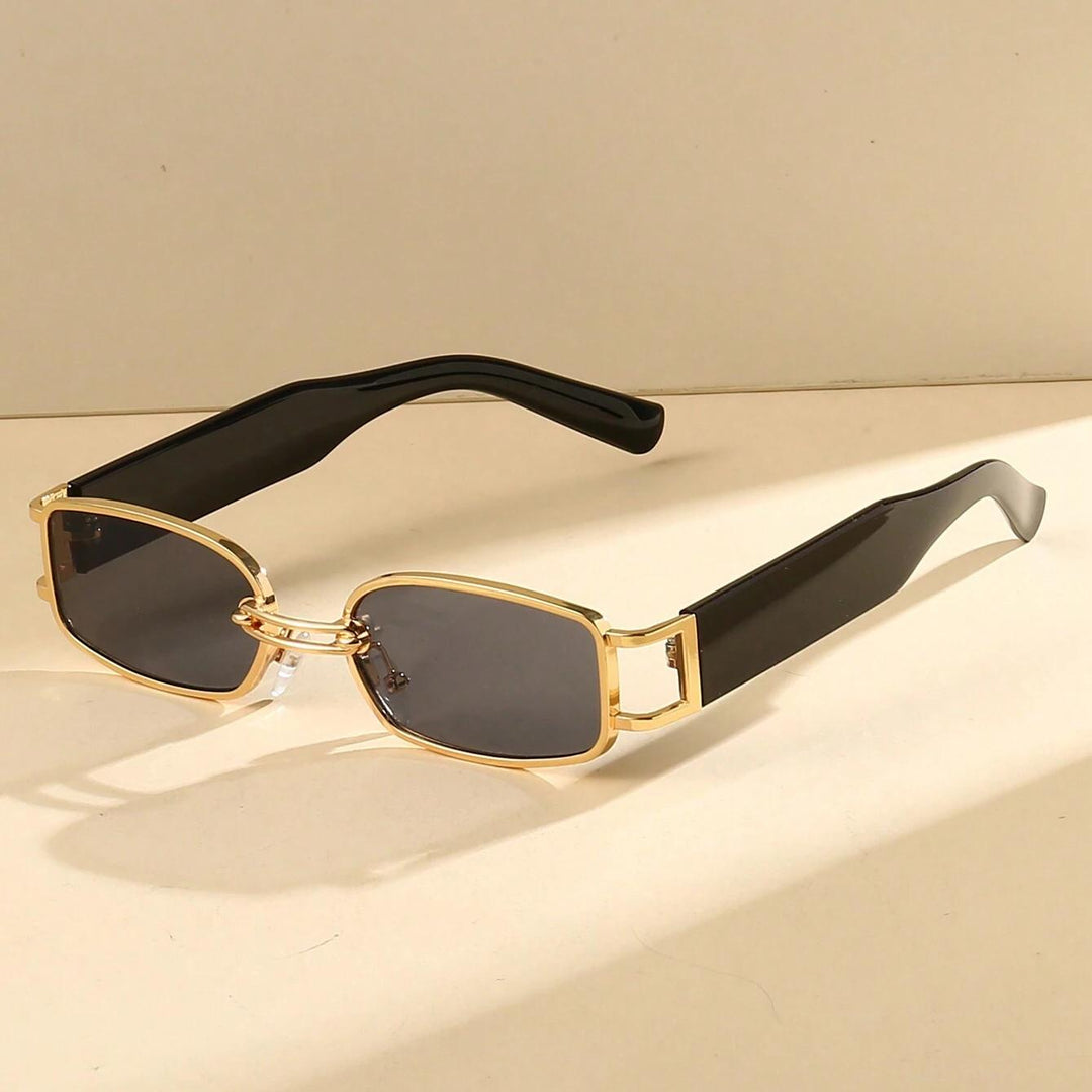 Unisex Vintage Square Sunglasses