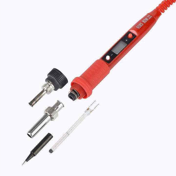 JCD 908S 80W Electric Soldering Iron LCD Digital Display Adjustable Temperature 220V/110V Welding Solder Tools