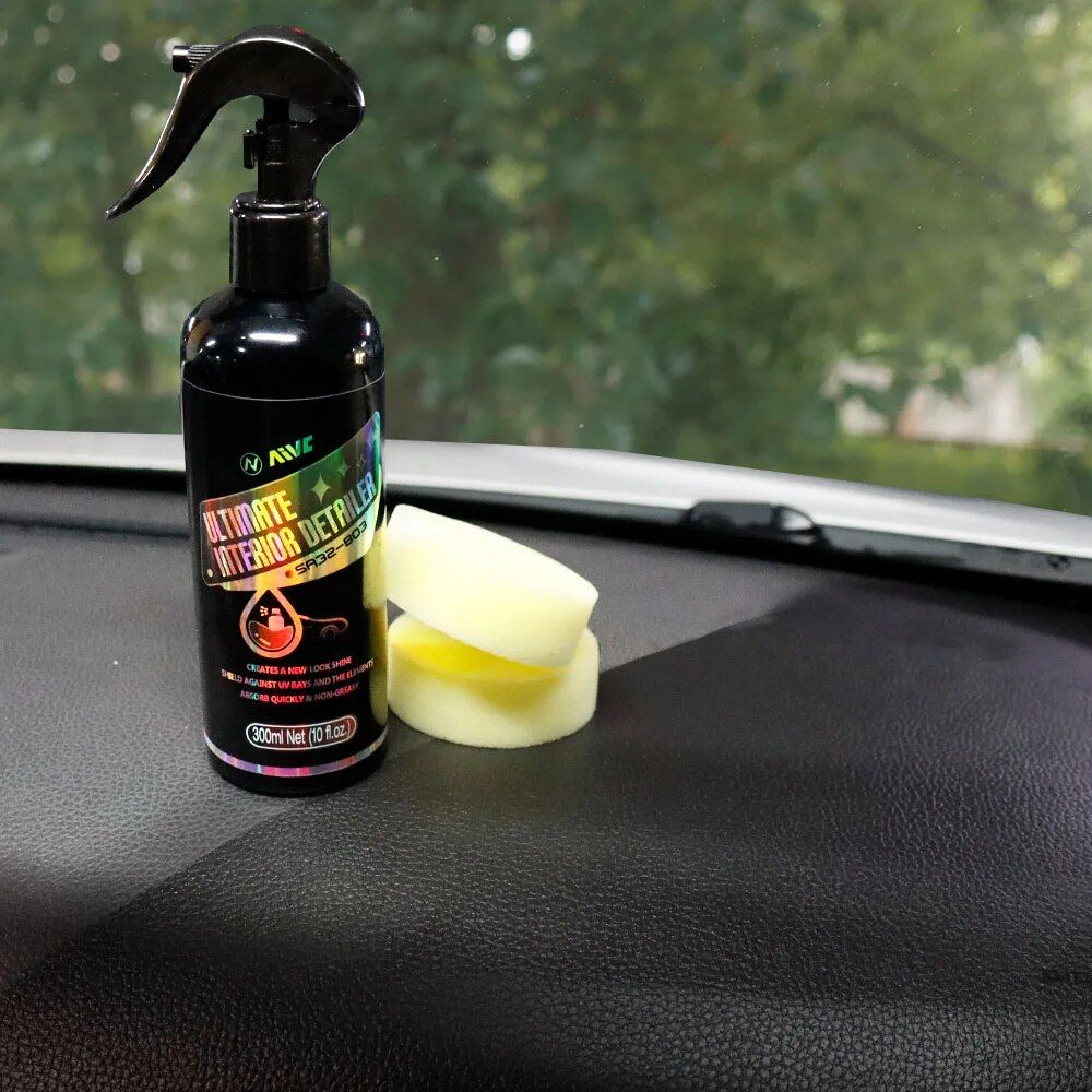 Ultimate Car Interior Detailer: Leather & Plastic Restorer with UV Protection