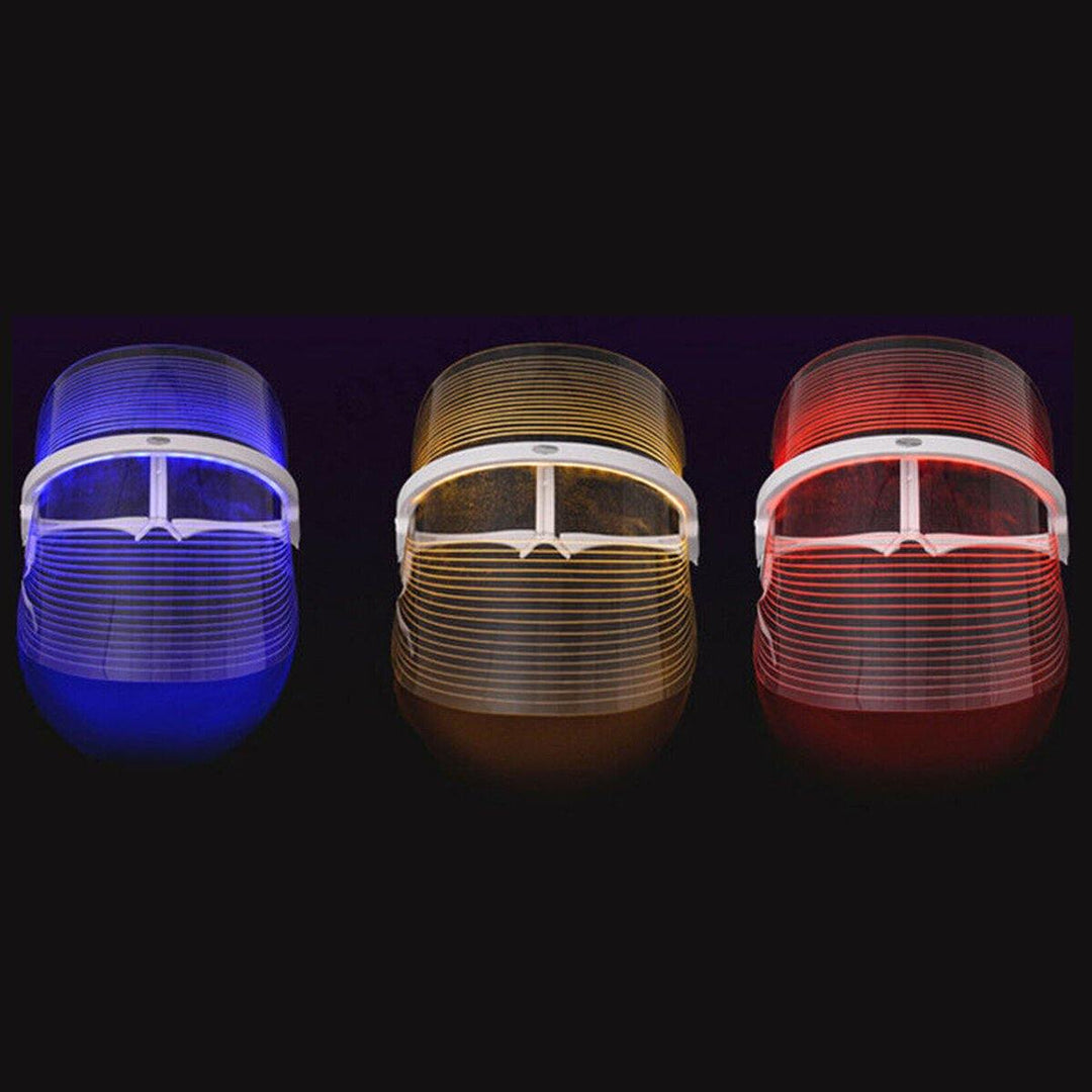 USB Three-color Photon Activated the Collagen LED Mask Machine