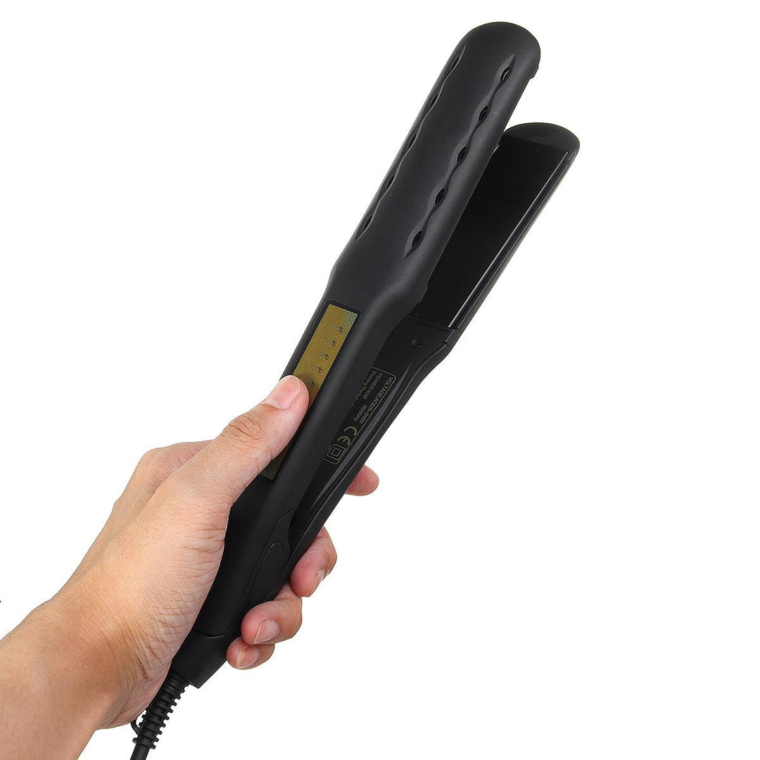 Flat Steam Iron Hair Straightener Professional Ceramic Vapor with Argan Oil Infusion straightening Hair Flat Iron Steampod