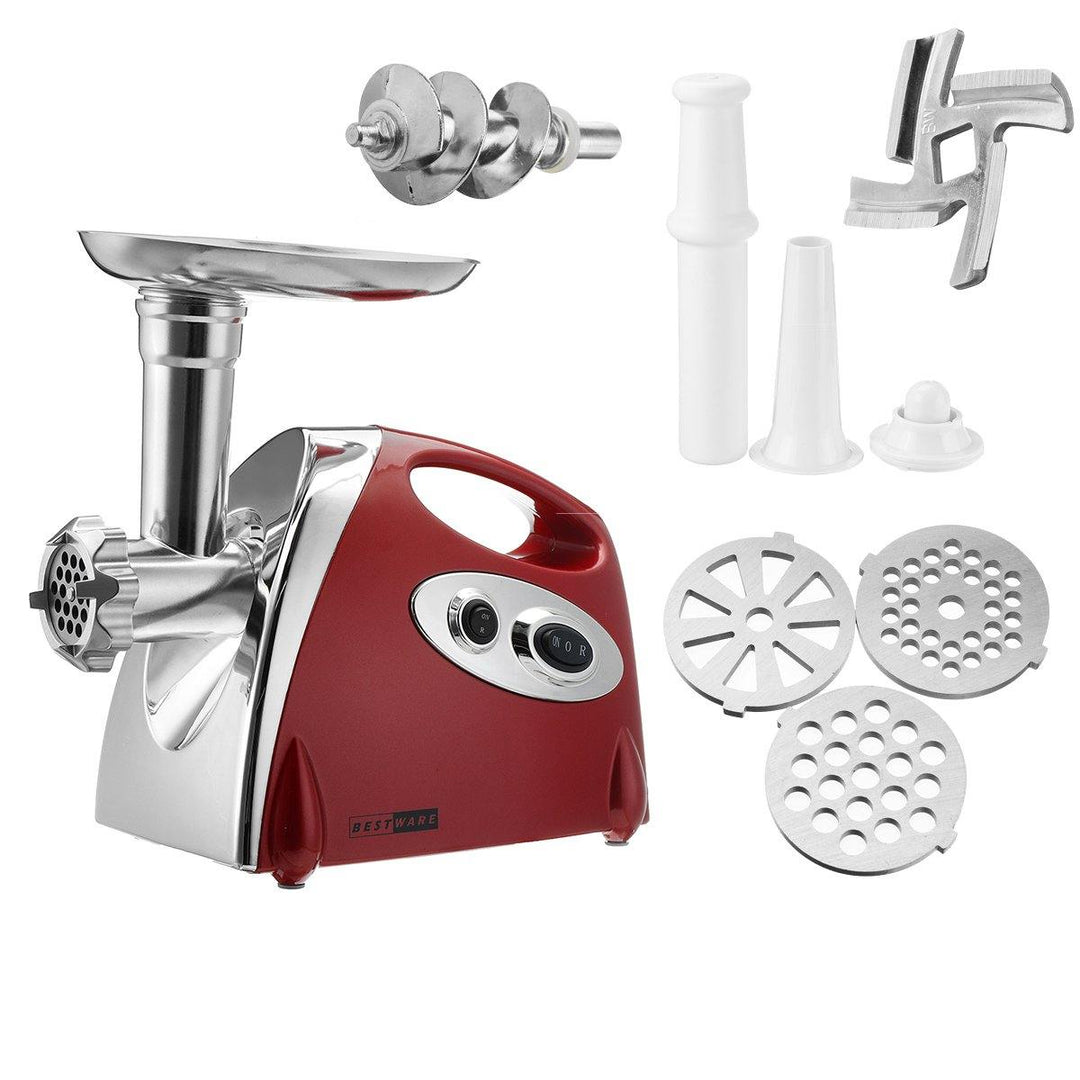 2800W Electric Meat Grinder Mincer Food Sausage Maker Machine Stainless Steel