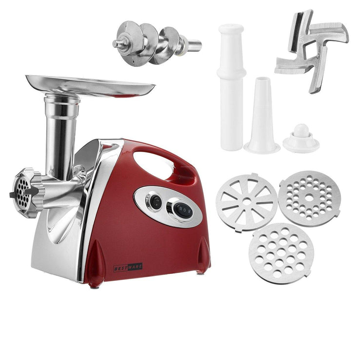 2800W Electric Meat Grinder Mincer Food Sausage Maker Machine Stainless Steel