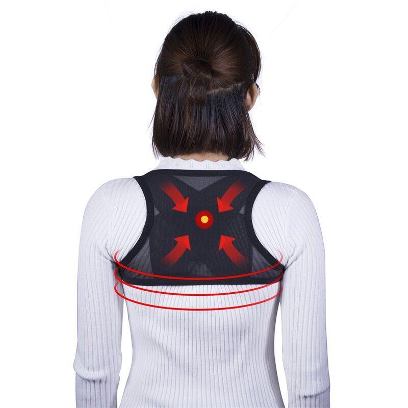 Unisex Adjustable Posture Corrector Hunchbacked Support Correction Belt Back Pain Relief - MRSLM