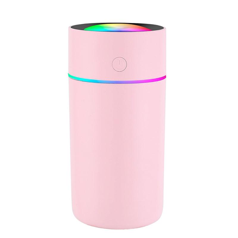 320ml Humidifier USB Ultrasonic Aroma Diffuser Mist Maker Fogger with Colorful Lights for Home Car Office - MRSLM