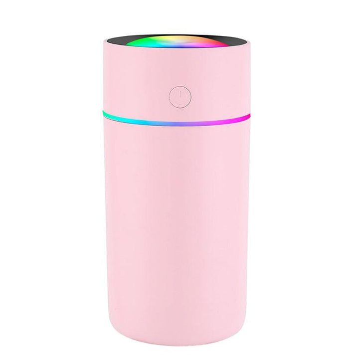 320ml Humidifier USB Ultrasonic Aroma Diffuser Mist Maker Fogger with Colorful Lights for Home Car Office - MRSLM