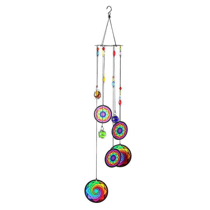 16" Metal Outdoor Hanging Wind Chimes Bell Ornament Garden Indoor Home Decoration - MRSLM