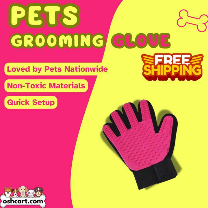 Zylo Pet Grooming Glove