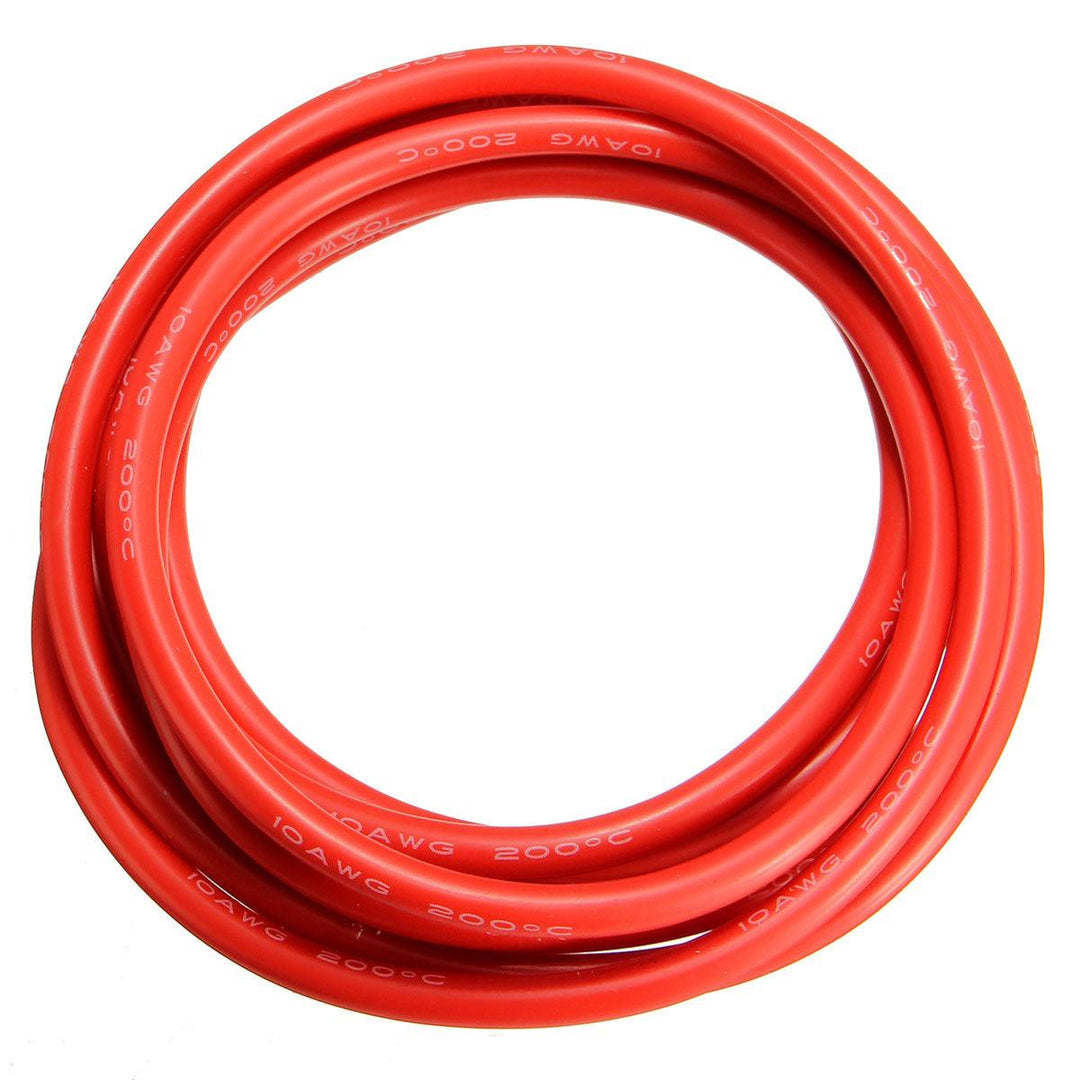 DANIU 2 Meter Red Silicone Wire Cable 10/12/14/16/18/20/22AWG Flexible Cable