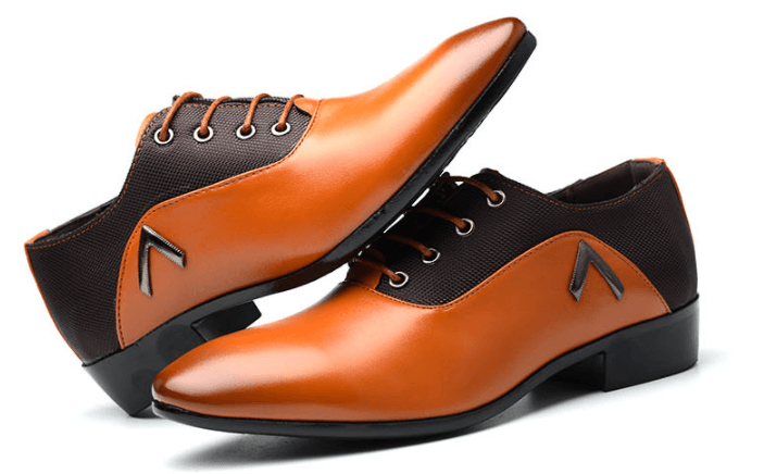 Men's Business Suit Leather Shoes